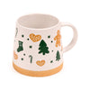 Gingerbrood Man Tapse Stoneware Becher