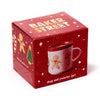 Weihnachtsbahnen Street Porzellan Becher Coaster Set
