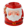Santa-förmiger Weihnachts-Keramik-Duftbrenner