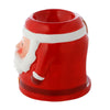 Santa-förmiger Weihnachts-Keramik-Duftbrenner