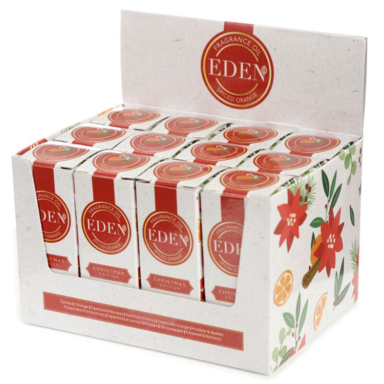 Weihnachts-Eden-Duftöl 10 ml – blumig orange