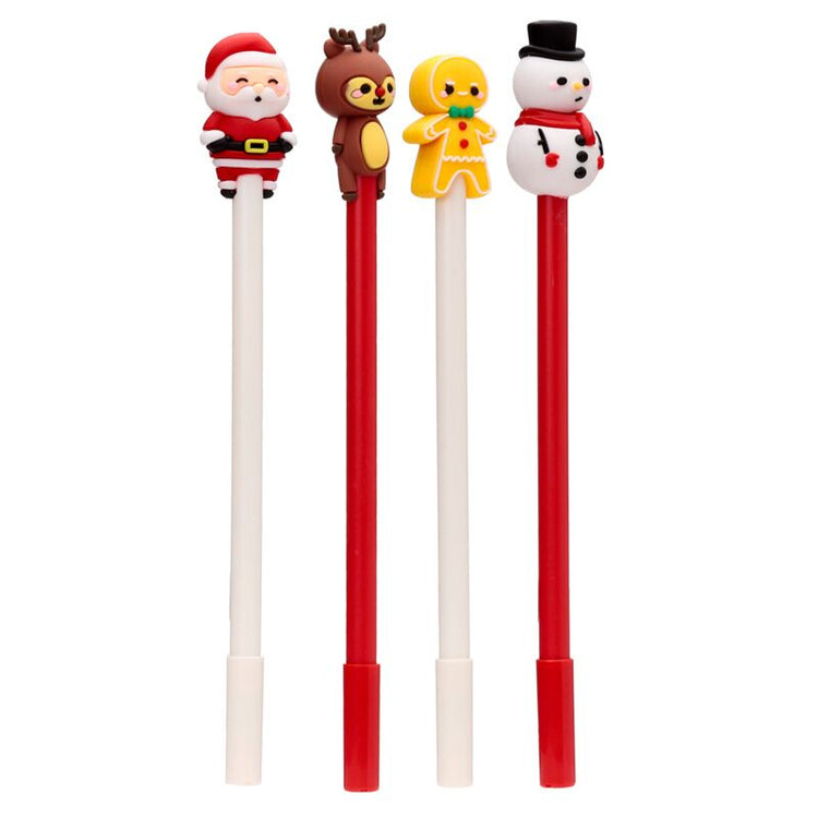 Festliche Weihnachtsfine Schriftsteller Pen - Schwarz