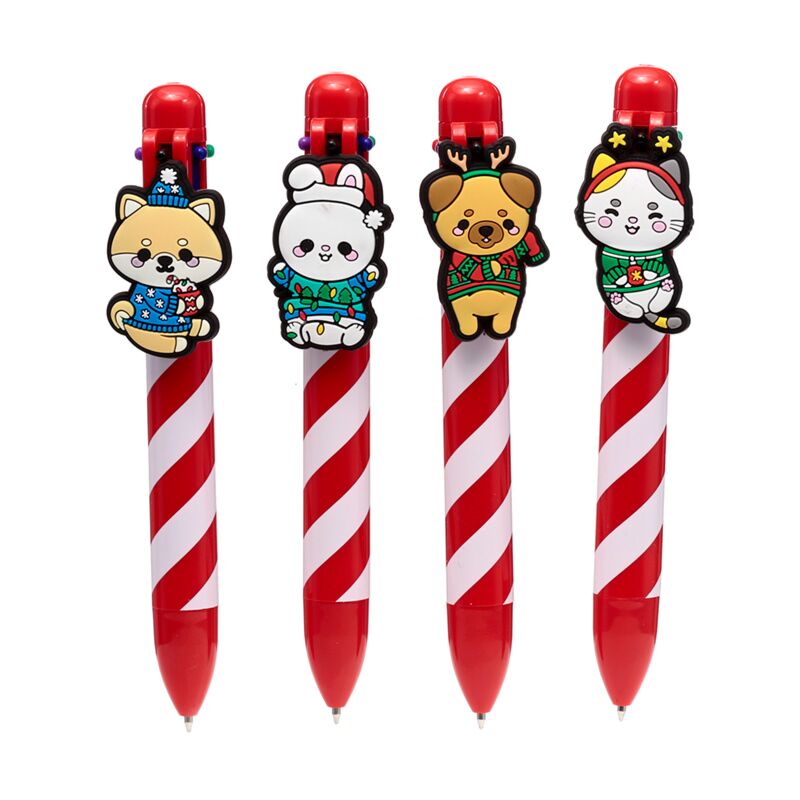 Weihnachten Adoramals Multi -gefärbter Stift (6 Farben)