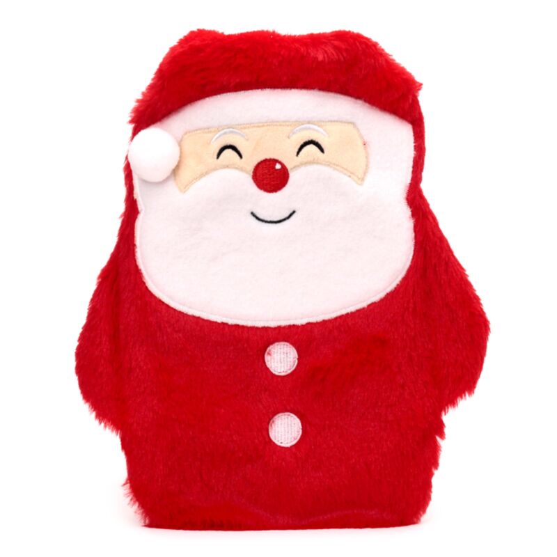 Santa Claus warme Wasserbank650ml Plüschhacken