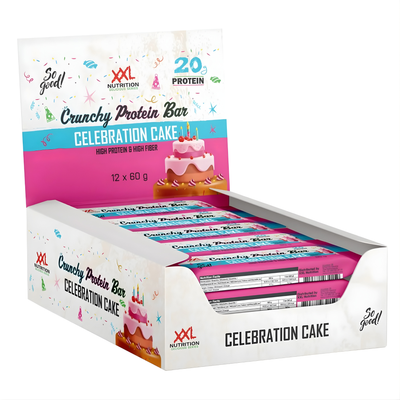 Xxl Nutrition Crunchy Proteinriegel Celebration Cake (12x 60g)