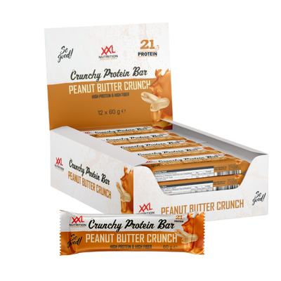 Xxl Nutrition Crunchy Proteinriegel Erdnussbutter Crunch (12x 60gr)