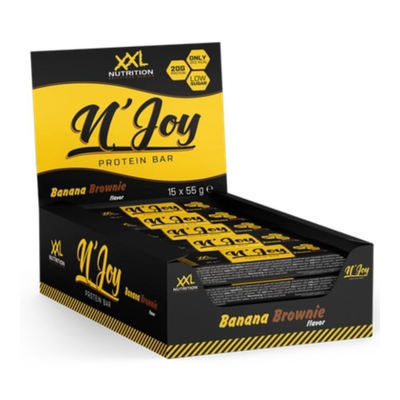 Xxl Nutrition N'Joy Proteinriegel Bananen-Brownie (15x 55g)