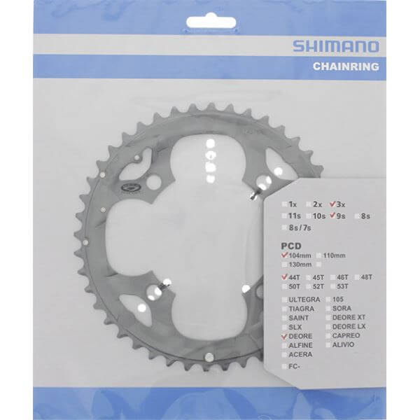 Shimano-Kette Top 44T FC-M590 4arm Silber