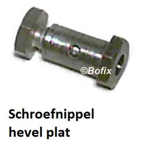 Bofix Schraubnippel Domino für Flachhebel