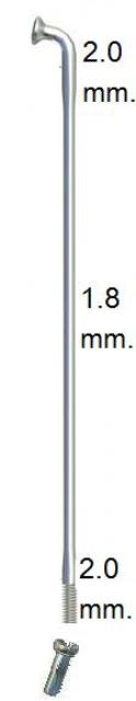 Flaute 14-248 Edelstahl Race 14 15 dB