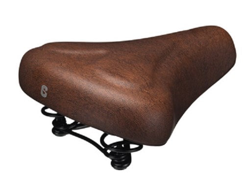Selle Komfort Sattel 261 Herzbraun mit Strop -Karte