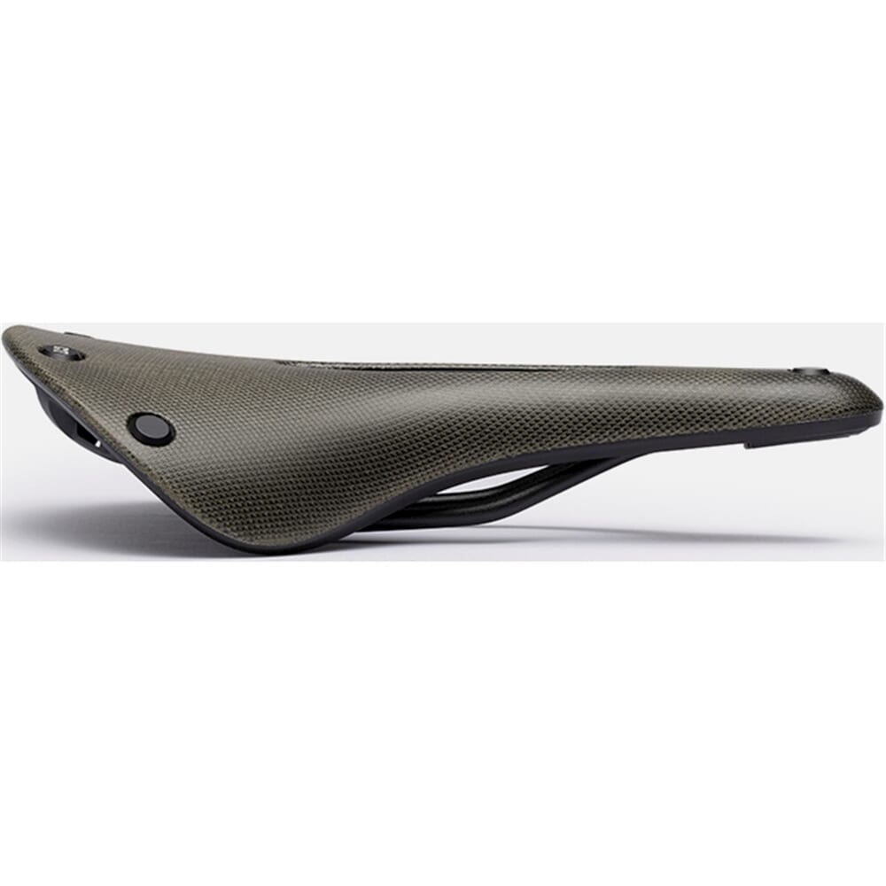 Brooks Sattel C17 geschnitzte Schlammgrün
