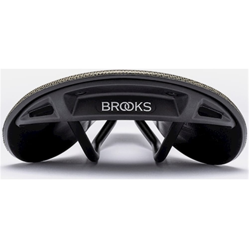 Brooks Sattel C17 geschnitzte Schlammgrün