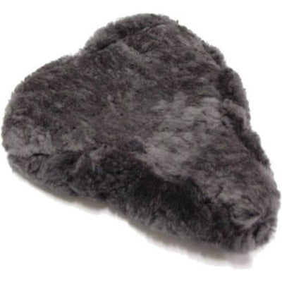 Schabracke Schaffell grau 28 cm