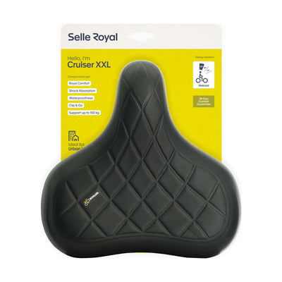 Selle Royal Selle Sattel Cruiser entspannte xxl schwarz
