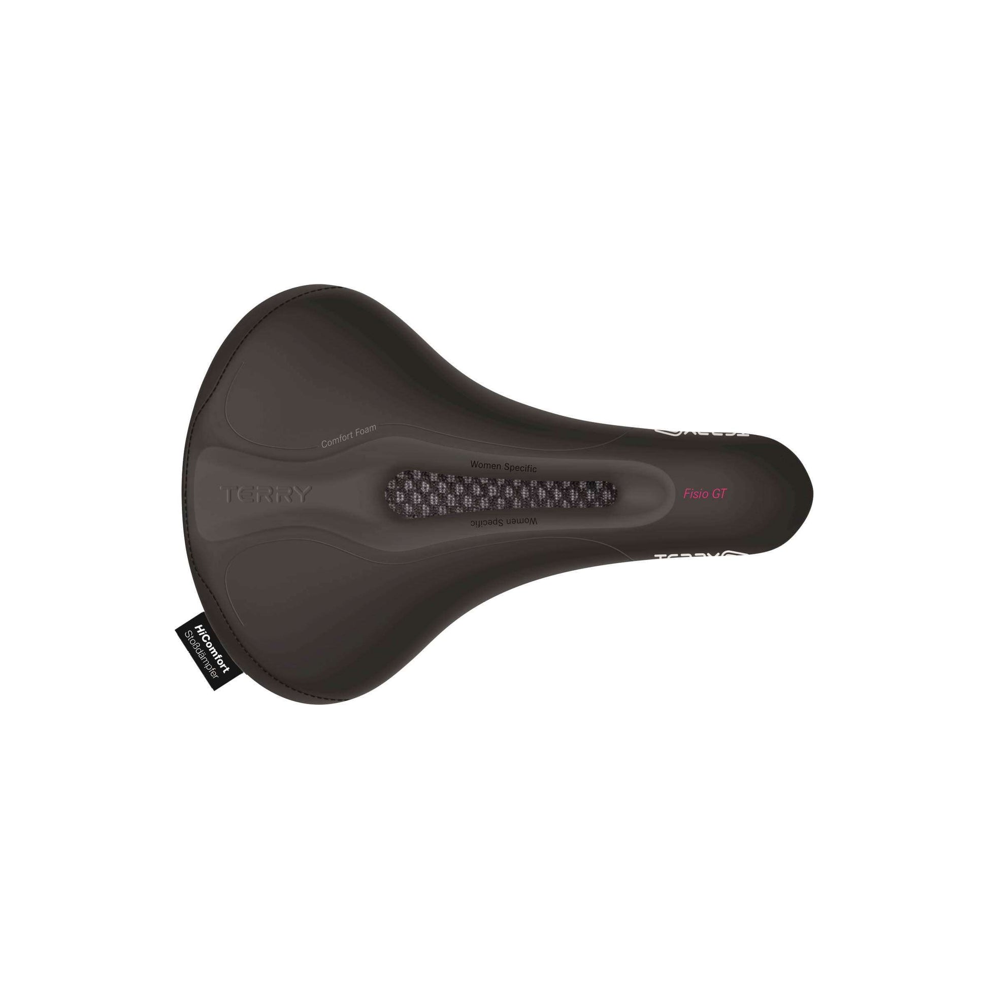 Terry Sattel Fisio GT Damen schwarz