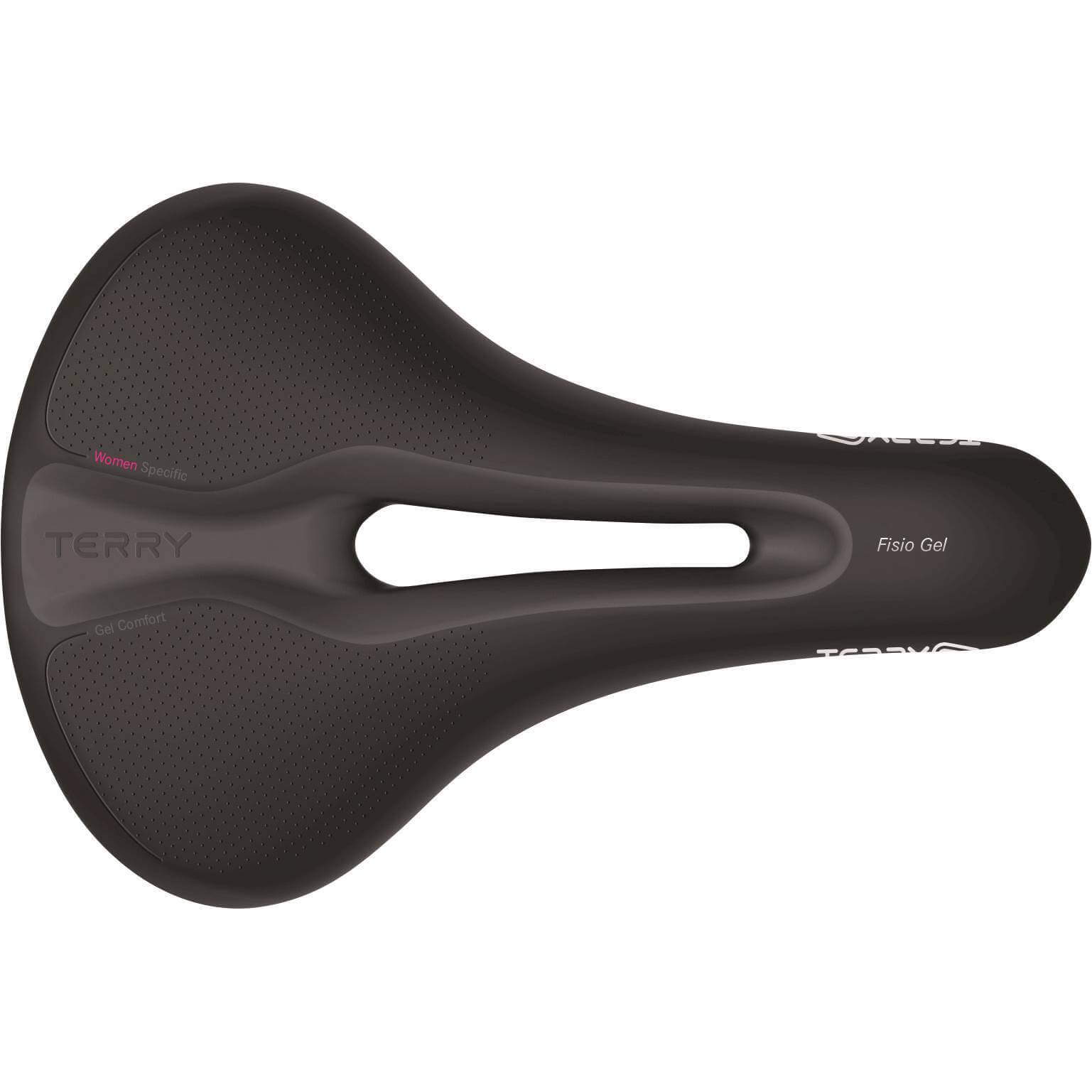 Terry Sattel Fisio Gel Damen schwarz