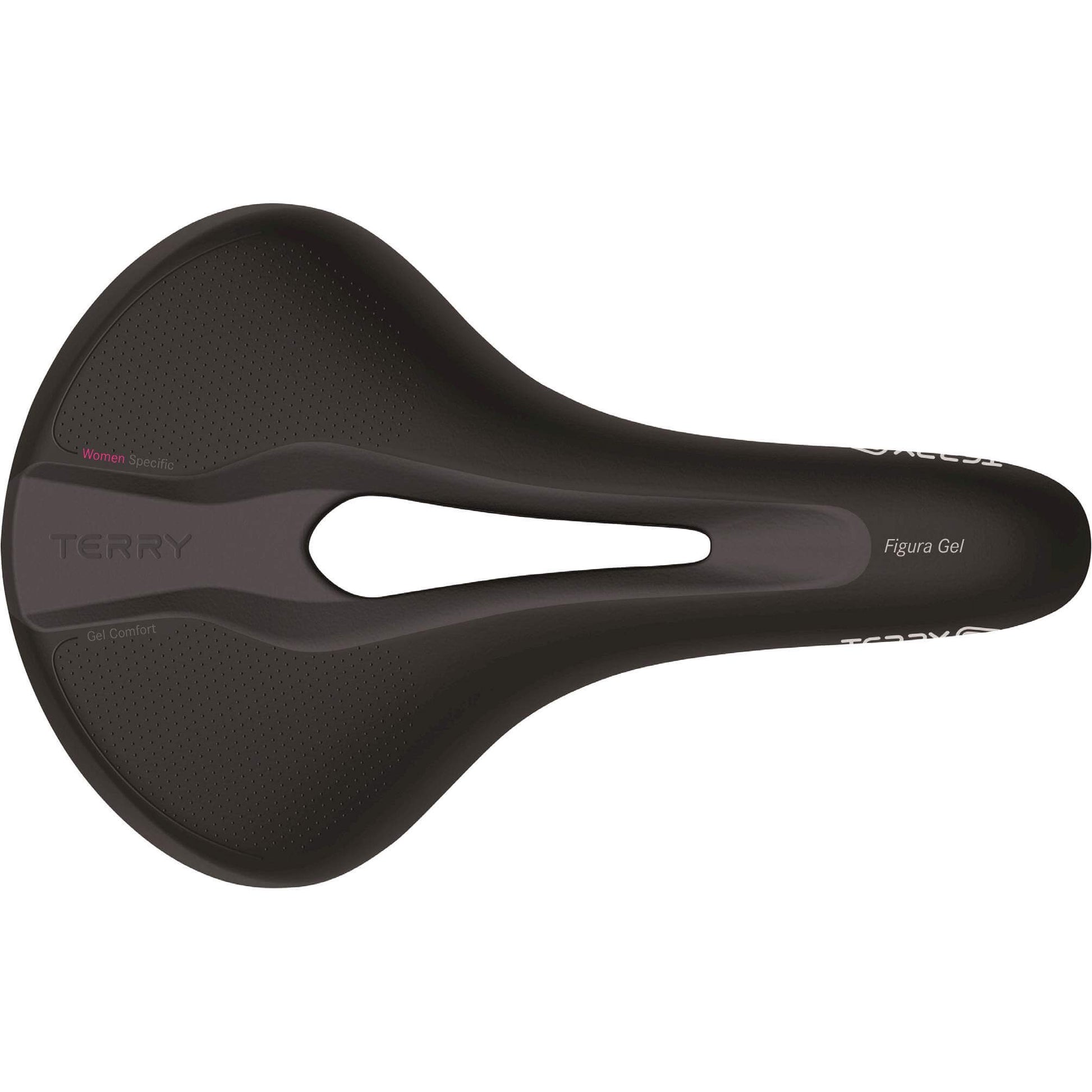 Terry Sattel Figura Gel Damen schwarz