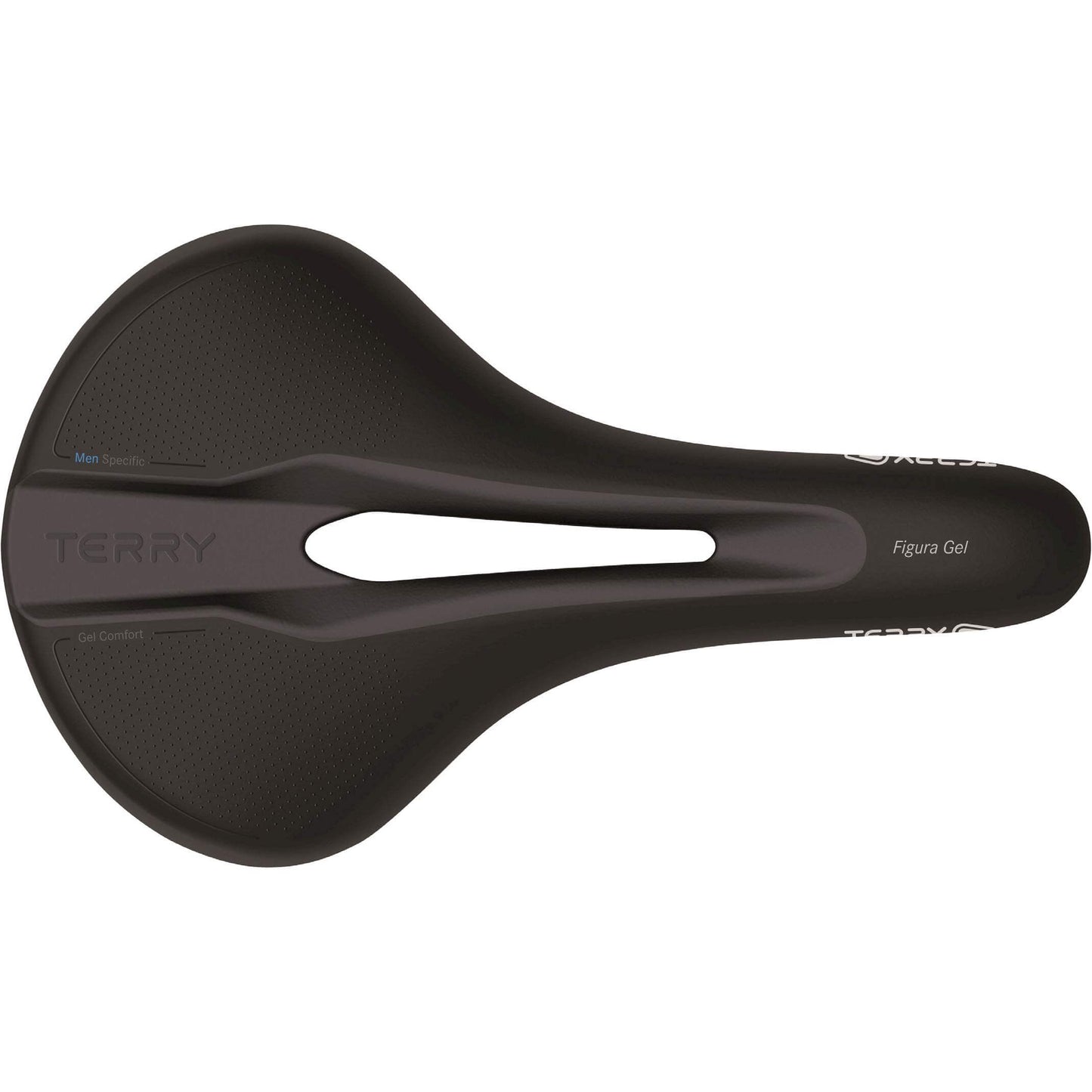 Terry Sattel Figura Gel Heren Schwarz