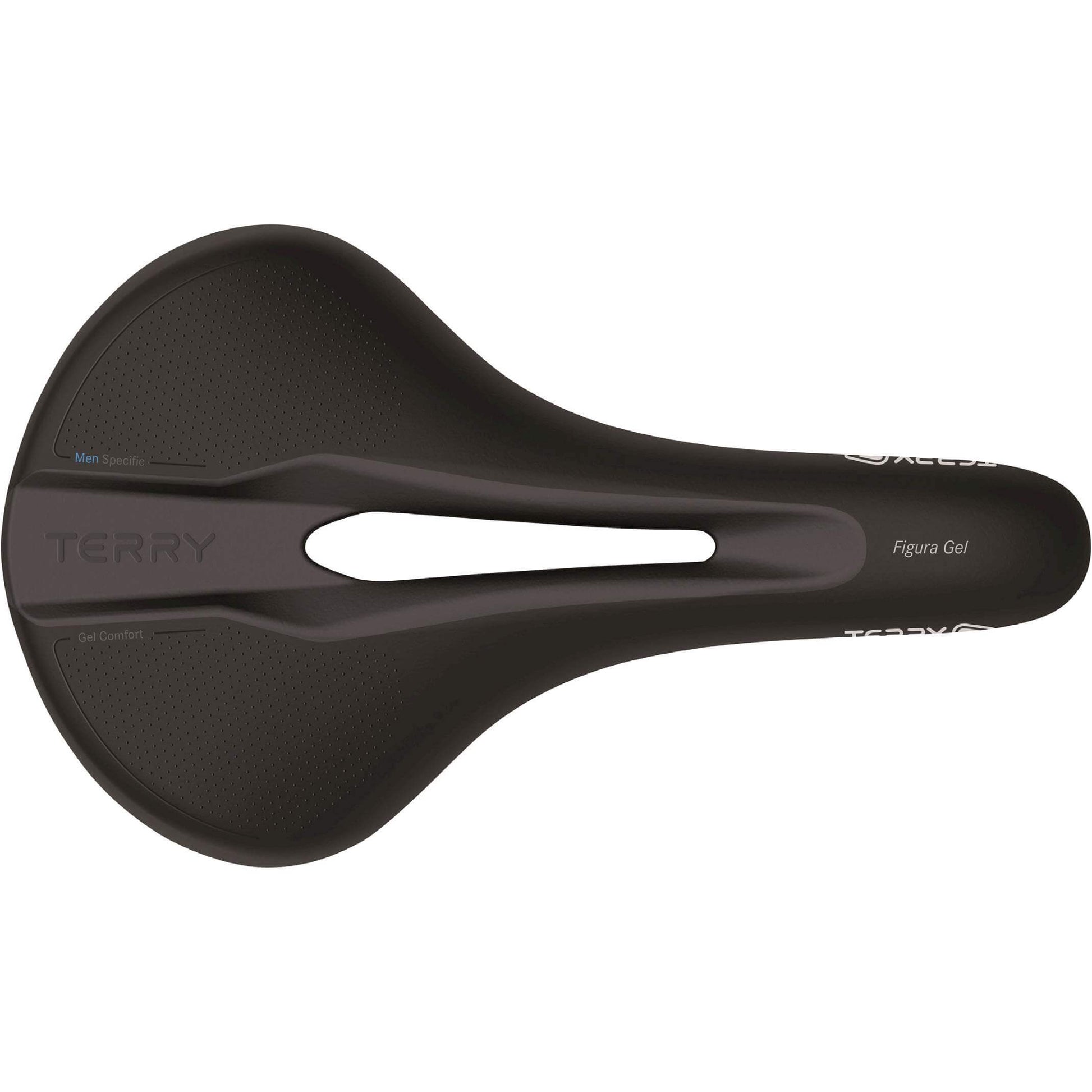 Terry Sattel Figura Gel Heren Schwarz