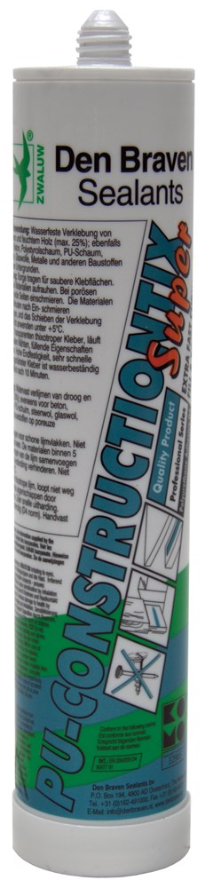 Den Braven Swallow pu-constr.tix super 310ml - 200641 - 200641