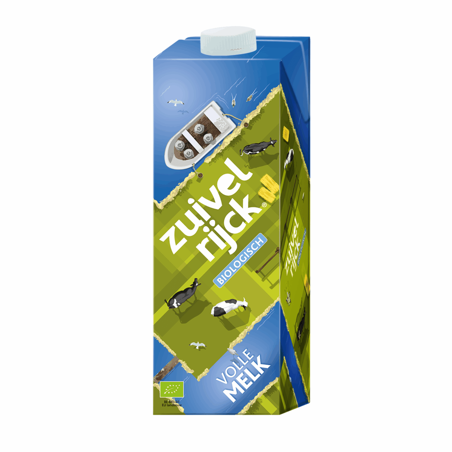 Zuivelrijck Bio-Vollmilchkarton (12x 1 Liter)