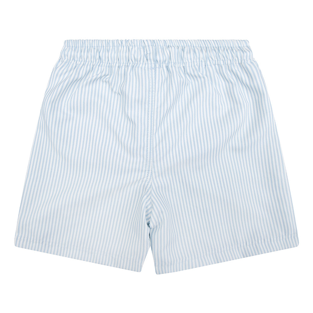 Blaue Streifen blau weiße UV Schwimmstüle Jungen Männer