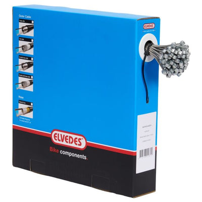 ELVEDES REM BINNENKABEL SLICK Edelstahl 2000 mm Ø 1,5 mm 100 Stück