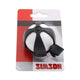 Simson Fahrradklingel Sport weiß-schwarz auf Karte
