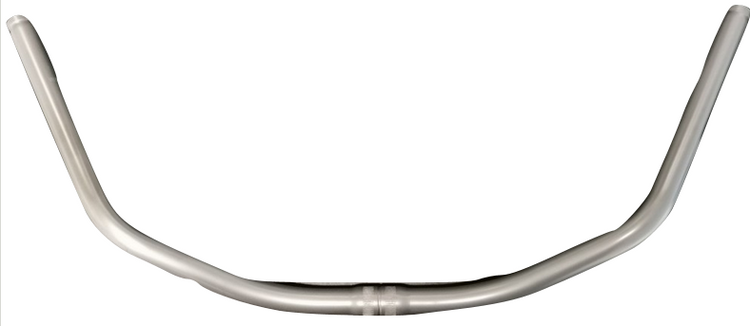 Gazelle Ergotec Lenkstahl Alu Look 60 cm 600 25,4ø mit Muscheln