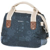 Basil Bohème City Bag - blau, elegante Hand-, Schulter- und Lenkertasche, wasserfest, 8 Liter Fassungsvermögen