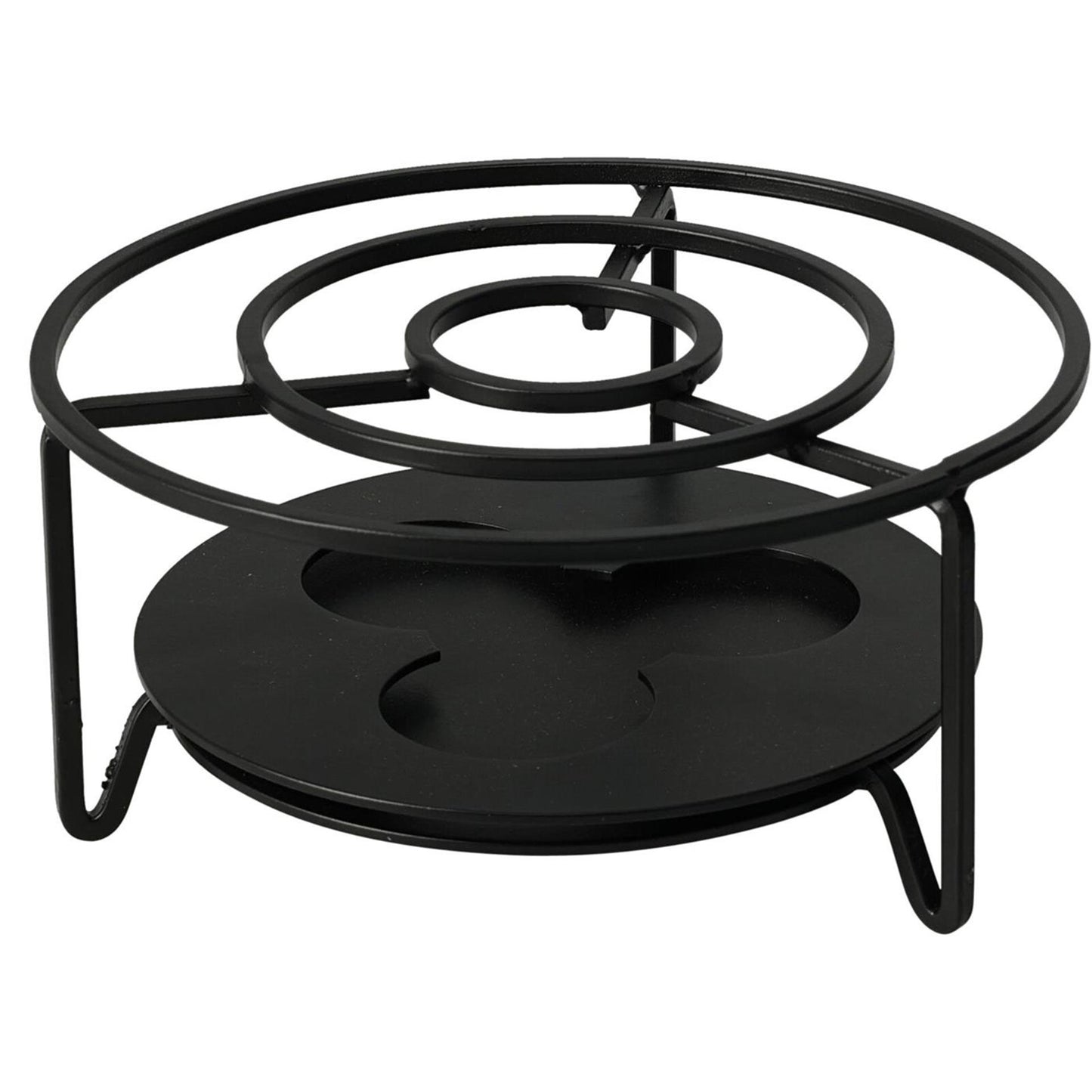 Excellent Houseware Edelstahlschale ø16xh8cm schwarz
