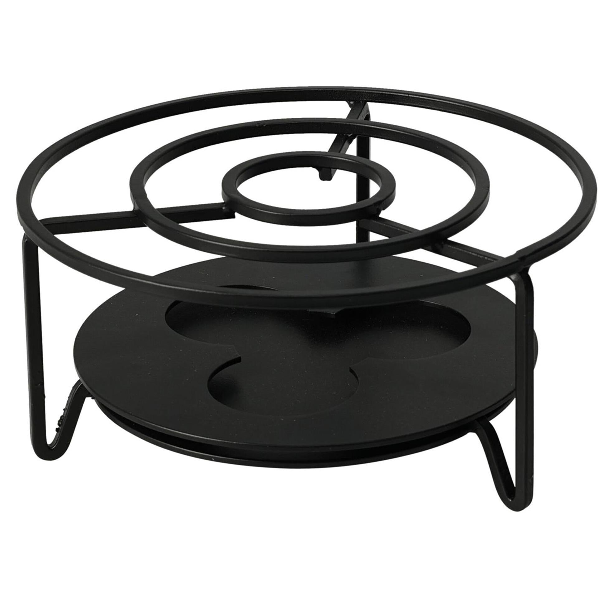 Excellent Houseware Edelstahlschale ø16xh8cm schwarz