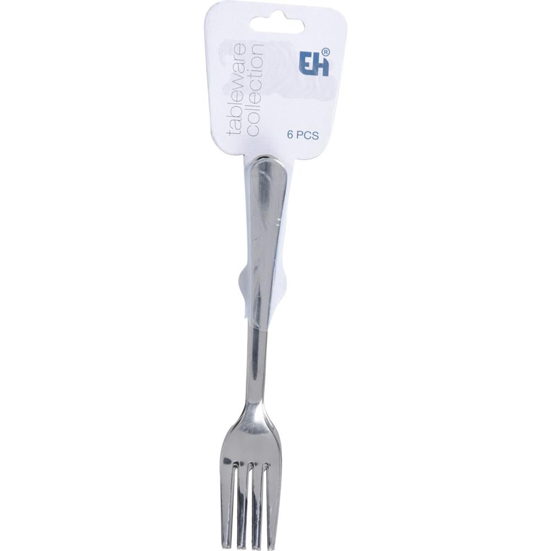 Ausgezeichnete Haushaltswaren Pak Fork 6 Stück Edelstahl