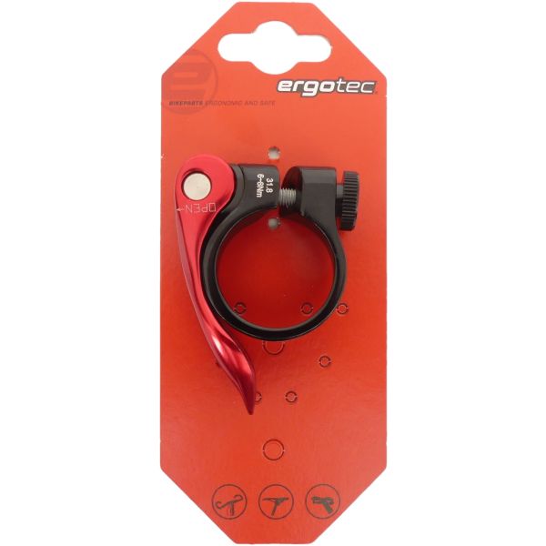 Sattelstützenklemme SCQ-0100 ø31,8 Aluminium mit