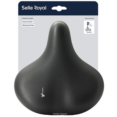 Selleroyal Fahrrad Sattel Selle Royal Gipsy Spring entspannt - schwarz