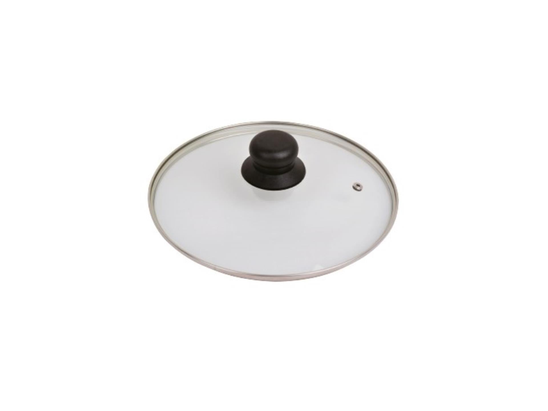 HHCP-Glasdeckel mit Edelstahlring 28 cm