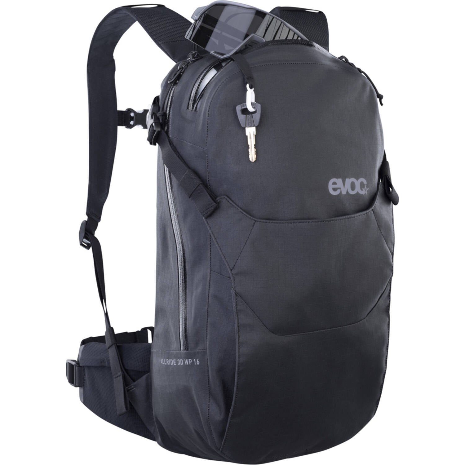 Evoc – Allride 3D WP 16 Liter schwarzer One-Size-Rucksack