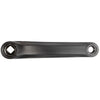 Kurbel links 170 mm Stahlschwarz beschichtet