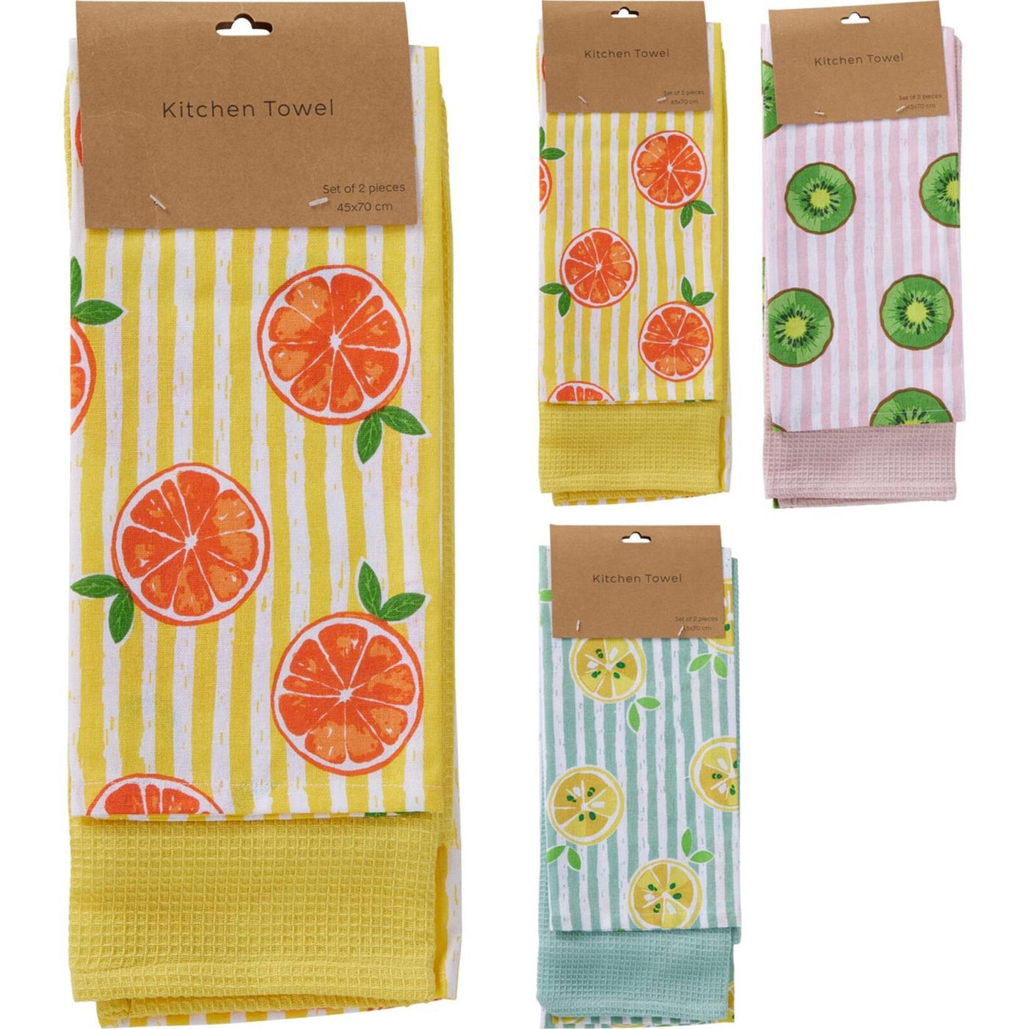 Home-Styling-Geschirrtuch-Set, 2-teilig