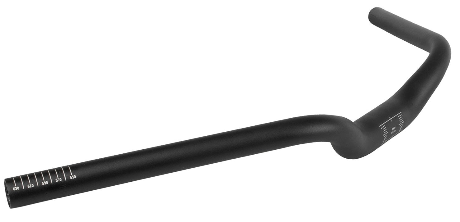 Zoom M-Wave City Trekking-Lenkung 640 mm Ø31.8 Tour Aluminium Matt Schwarz