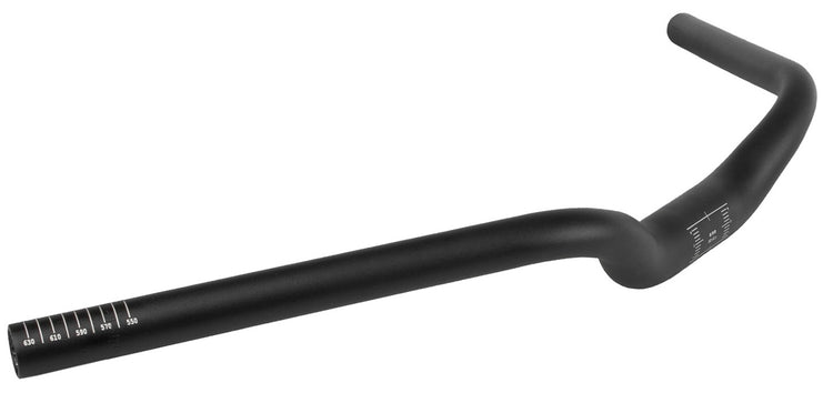 Zoom M-Wave City Trekking-Lenkung 640 mm Ø31.8 Tour Aluminium Matt Schwarz