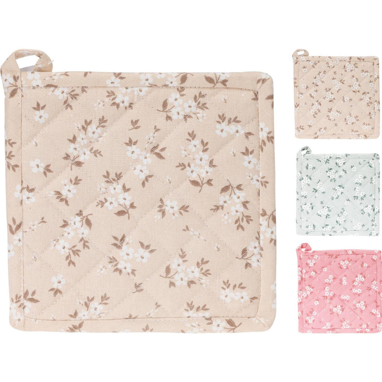 Home Styling Topflappen 20x20cm 3 sort. Farbe