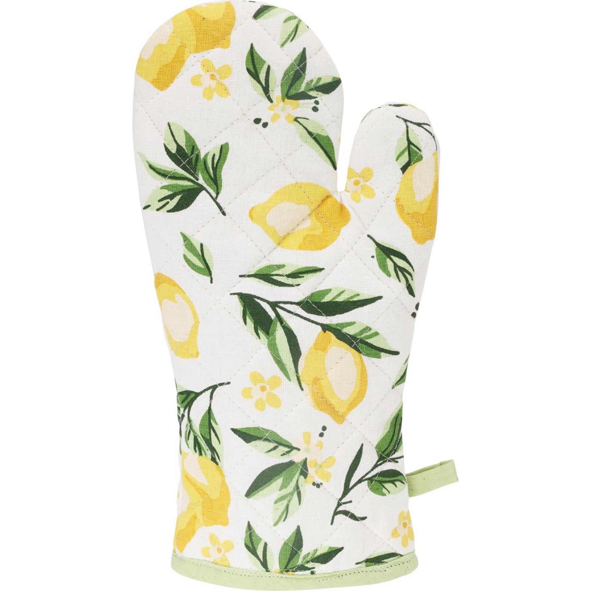 Home Styling Ofenhandschuh 20x16cm Zitrone