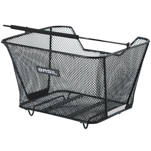 Basil Lesto - Fahrradkorb - hinten - schwarz