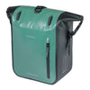Basil einzelne Fahrradtasche Rivo M Plane Mik 12-15l 14 x 25 x 38 cm – grün schwarz