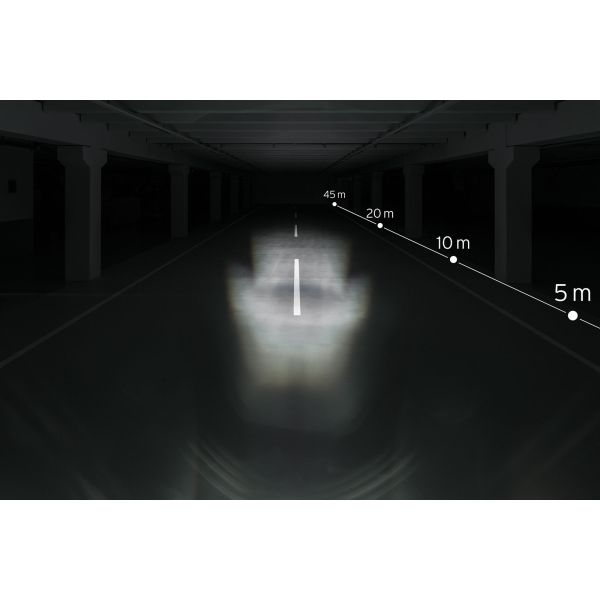 Busch Müller Scheinwerfer Busch und Müller Lumotec Lyt B n Plus mit Standlicht für Hub Dynamo 20 Lux Black