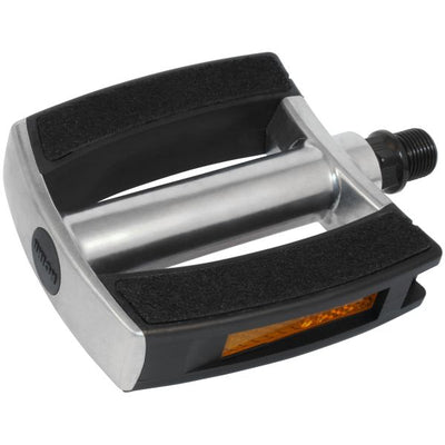 Marwi Pedal Set SP-828 Aluminium House Sandblock® Silberschwarz