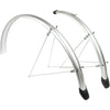 Schutzblechset Eurofender Elegance 28 x 46 mm - silber
