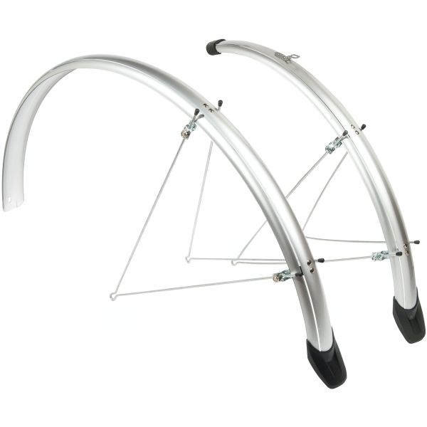 Schutzblechset Eurofender Elegance 28 x 46 mm - silber